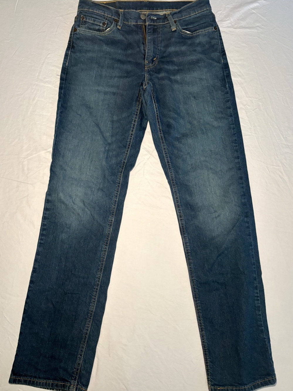 Levi's 541 Athletic Taper Jeans Men's 30x34 Dark Wash Blue Denim
